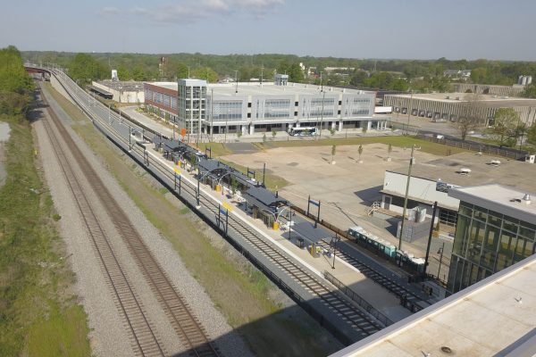 CATS Blue Line Extension in NCRR corridor.